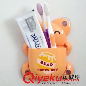 萌尚生活用品 创意卡通小鸟牙刷架，打造韩式浴室收纳新体验